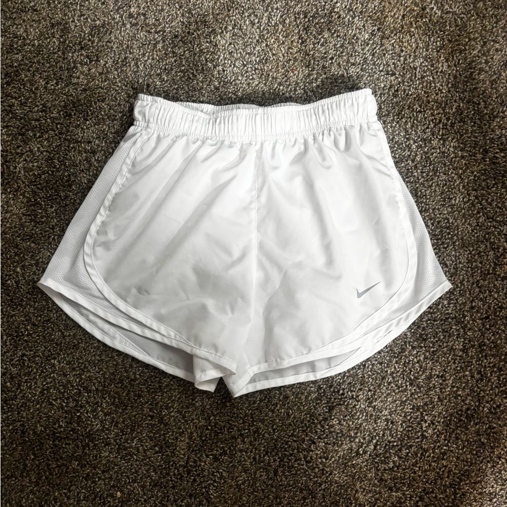 Nike Women's Athletic White Shorts